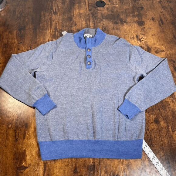 Peter Millar 100% Merino Wool 1/4 Zip Neck Golf‎ Pullover Sweater Mens Sz XL - Picture 1 of 6